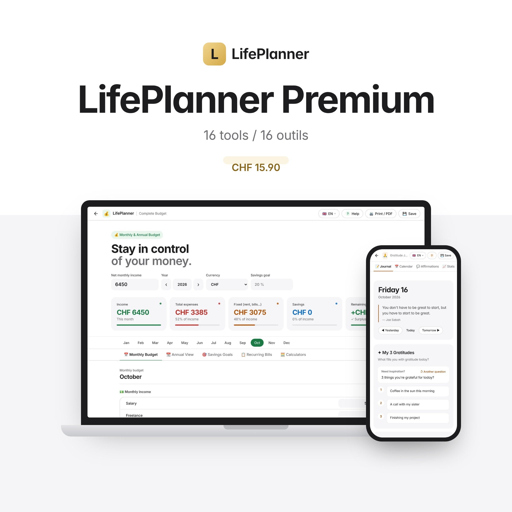 LifePlanner Premium